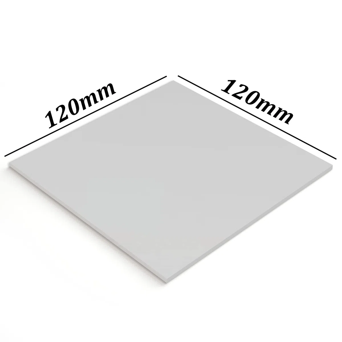 Pad Termico 14,8 W/MK,120x120x1mm Thermal Pad, Pad Termici in Silicone per dissipatore di Calore/GPU/CPU/LED (1mm)