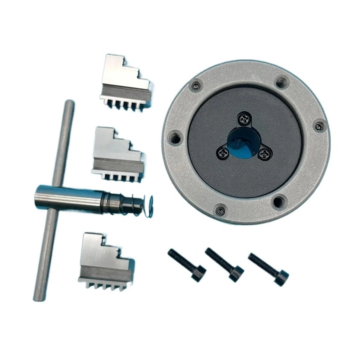 K11-80 Mandrino for tornio autocentrante a 3 griffe, for la lavorazione del legno