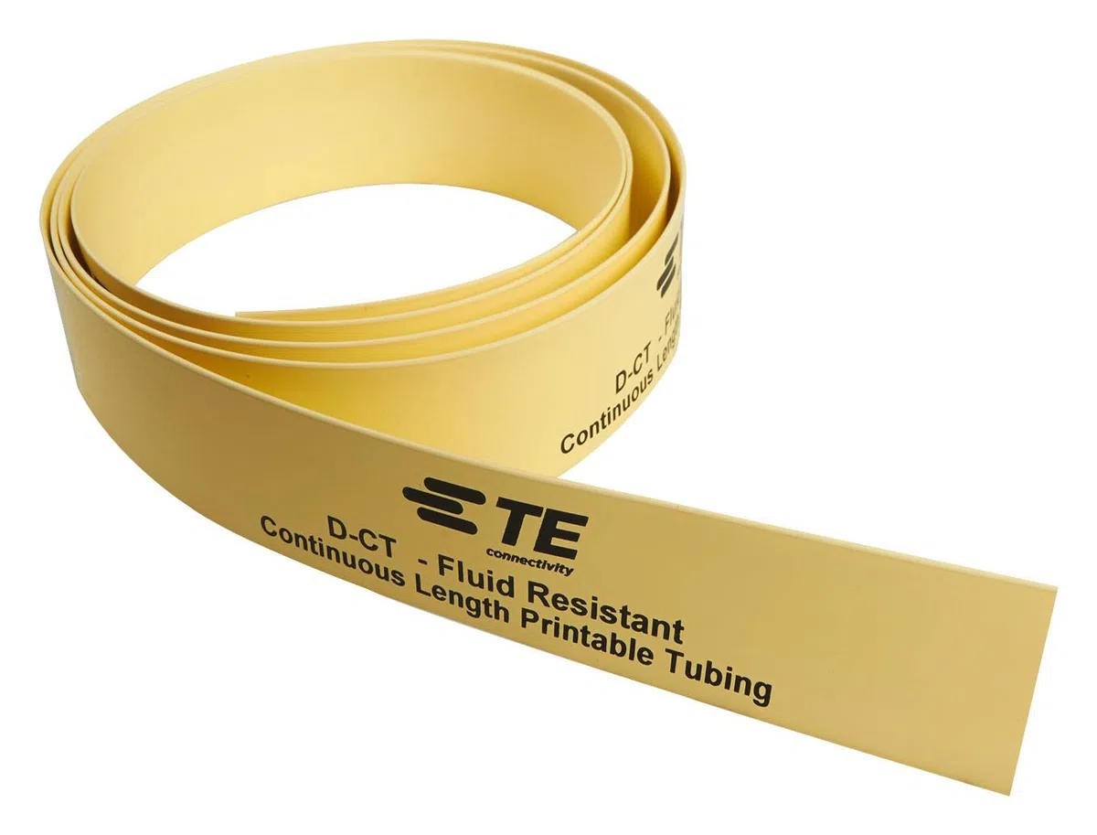 Tubo termorestringente, 3:1, 19,1 mm, giallo, confezione da 50, EL8105-000