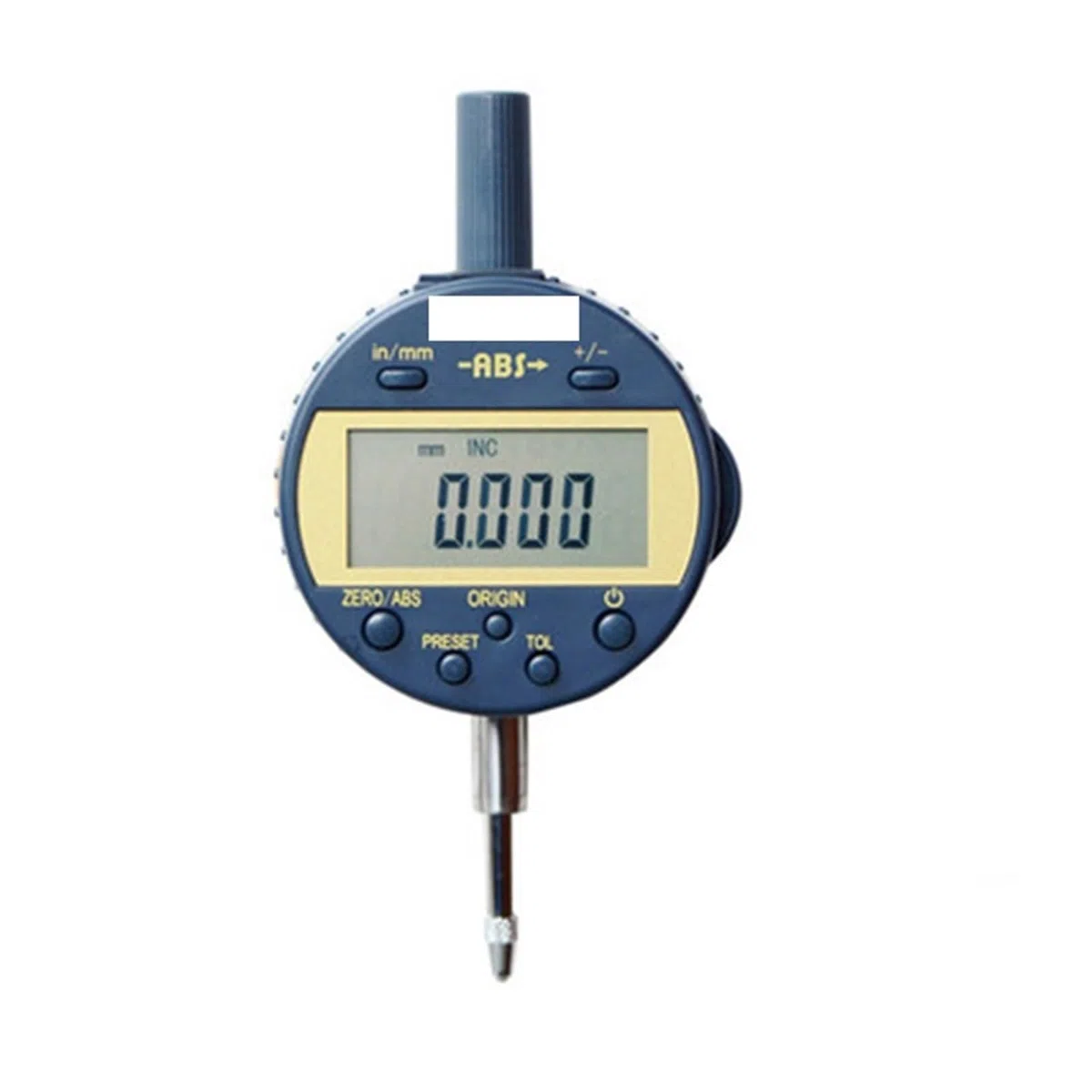 Indicatore del Quadrante, 0-12.7x0.01/0.001mm ABS Indicatore Digitale IP54 Origine Quadrante Elettronico Calibro Micrometro Strumenti di Misurazione dello Spessore(12.7mm0.001mm)