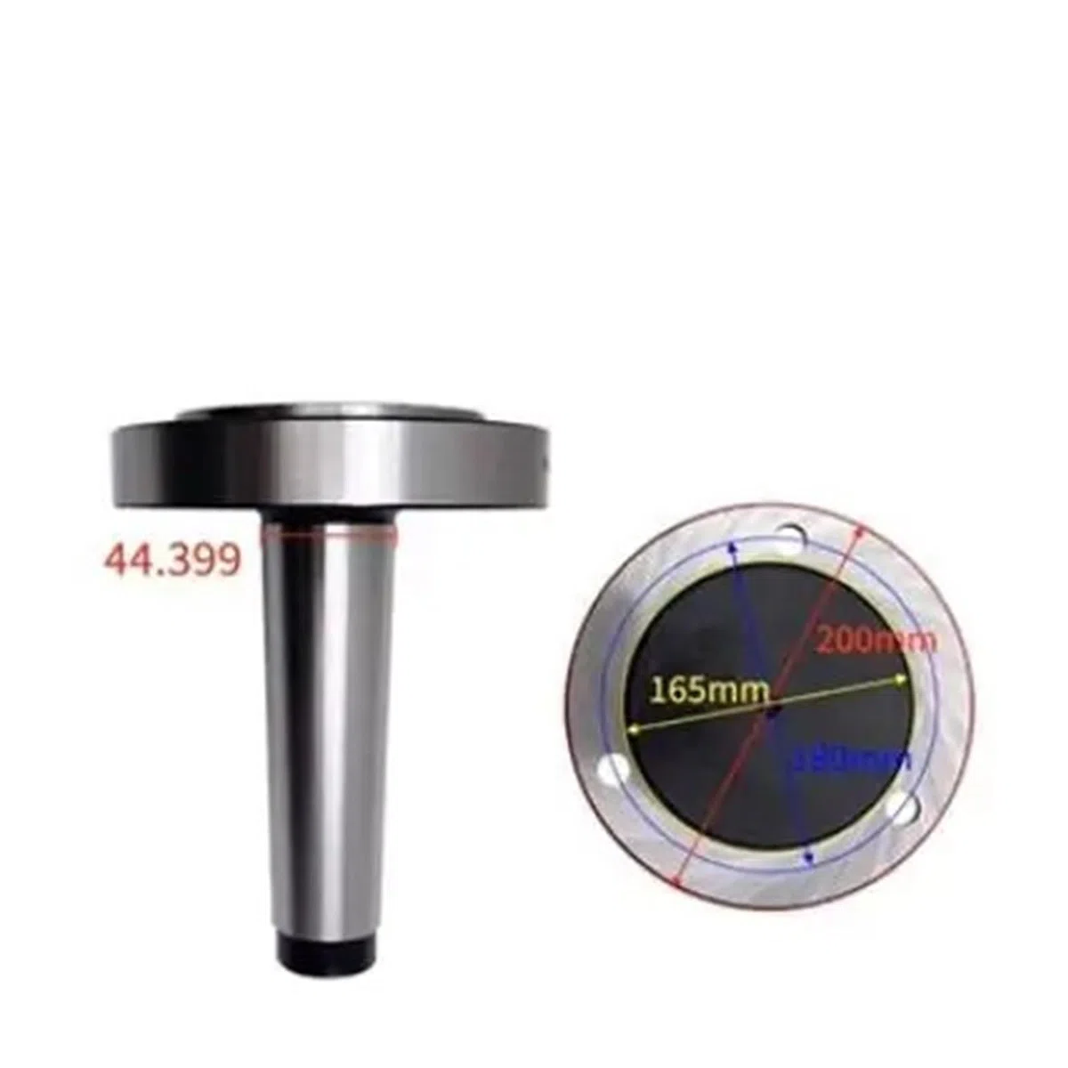 Adattatore flangia mandrino for tornio, diametro 200 mm