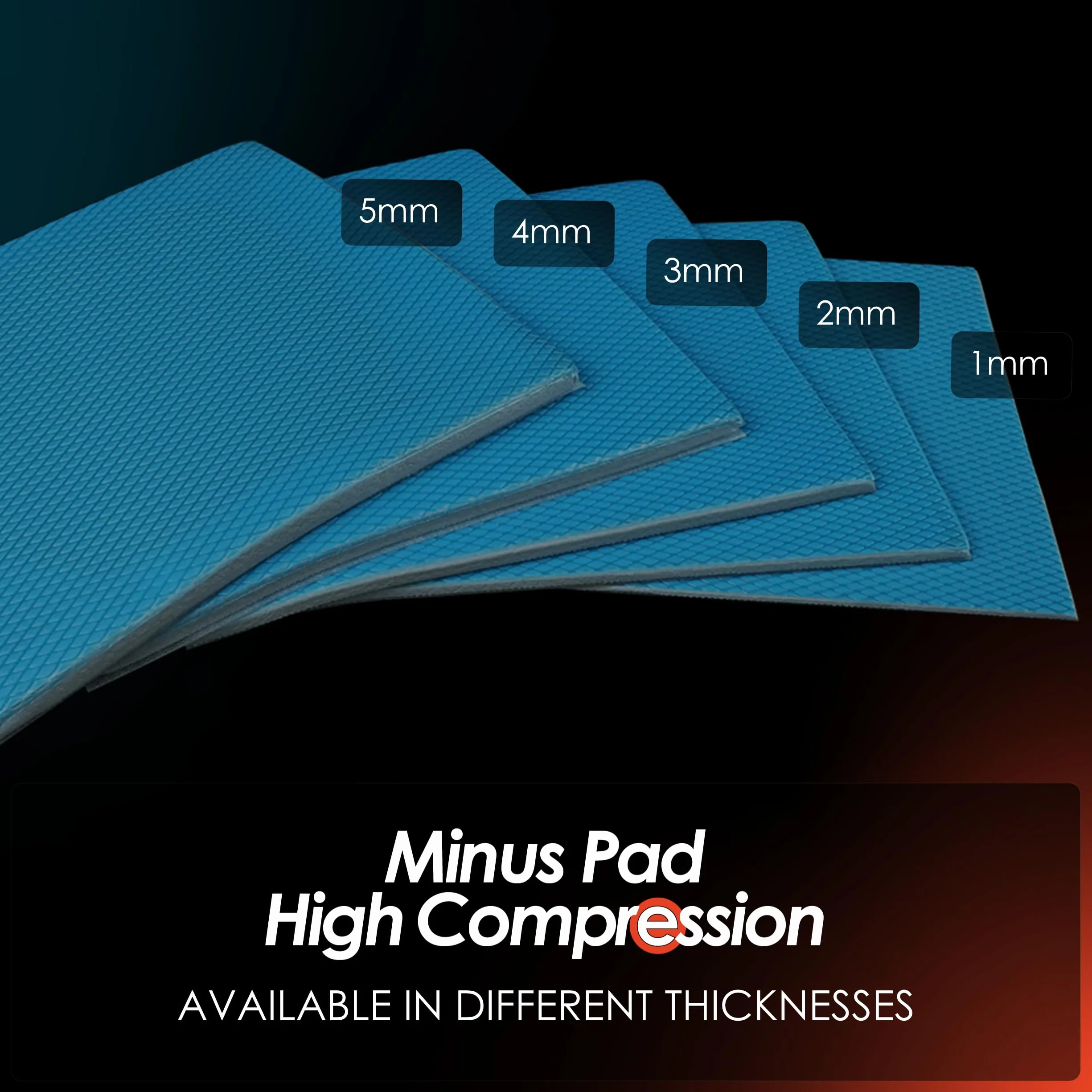 Thermal Grizzly Minus Pad High Compression - 120 x 100 x 2,0 mm, 2 St?ck