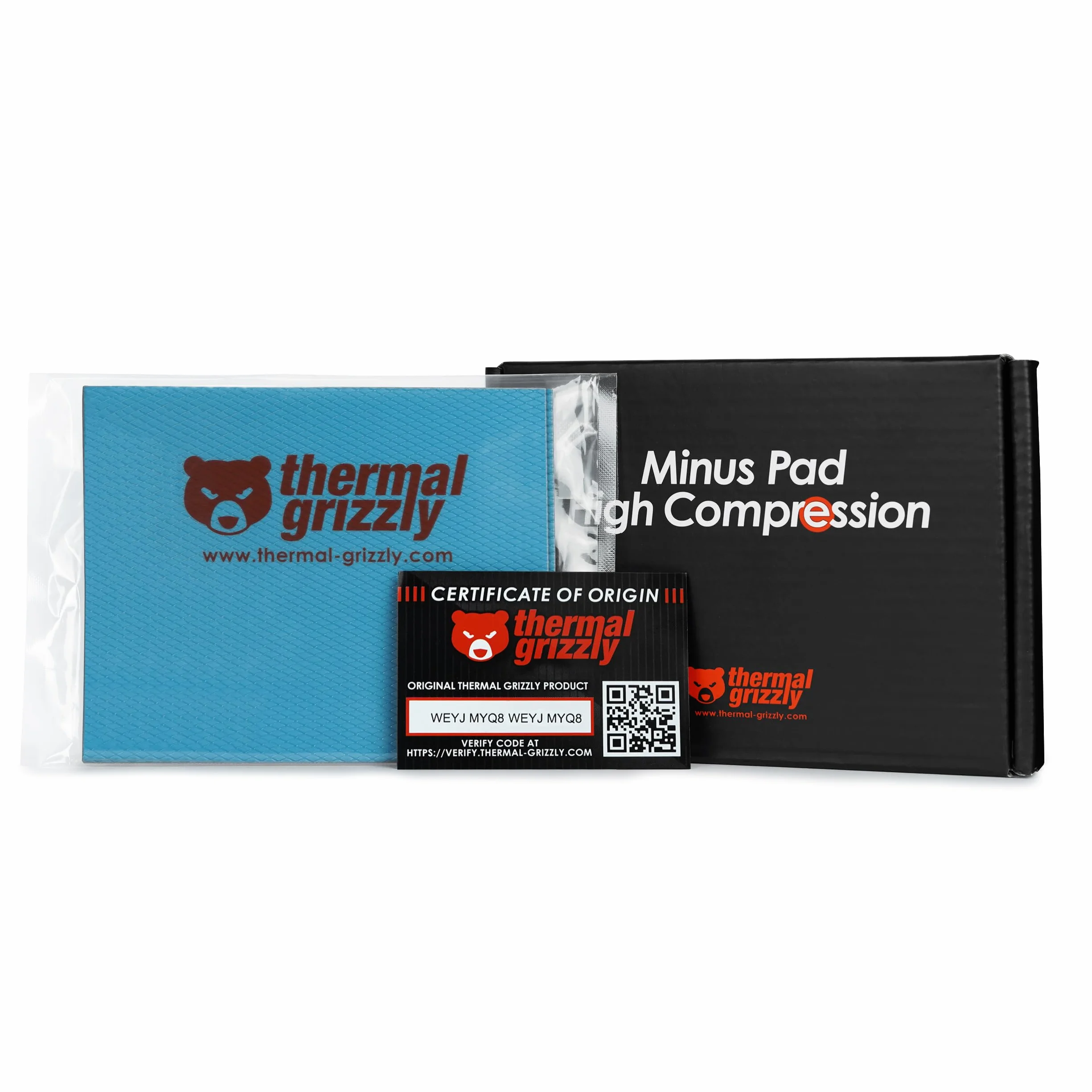 Thermal Grizzly Minus Pad High Compression - 120 x 100 x 2,0 mm, 2 St?ck