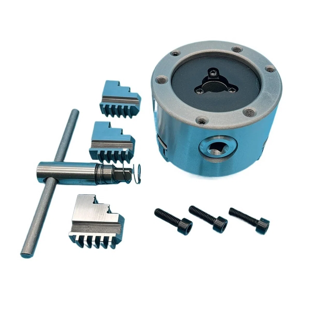 K11-80 Mandrino for tornio autocentrante a 3 griffe, for la lavorazione del legno